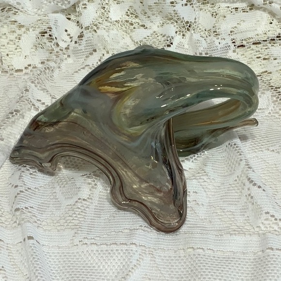 Glass Swan ~ Sooner Swag Art Glass - Picture 12 of 16